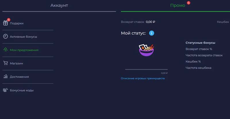 Личный кабинет